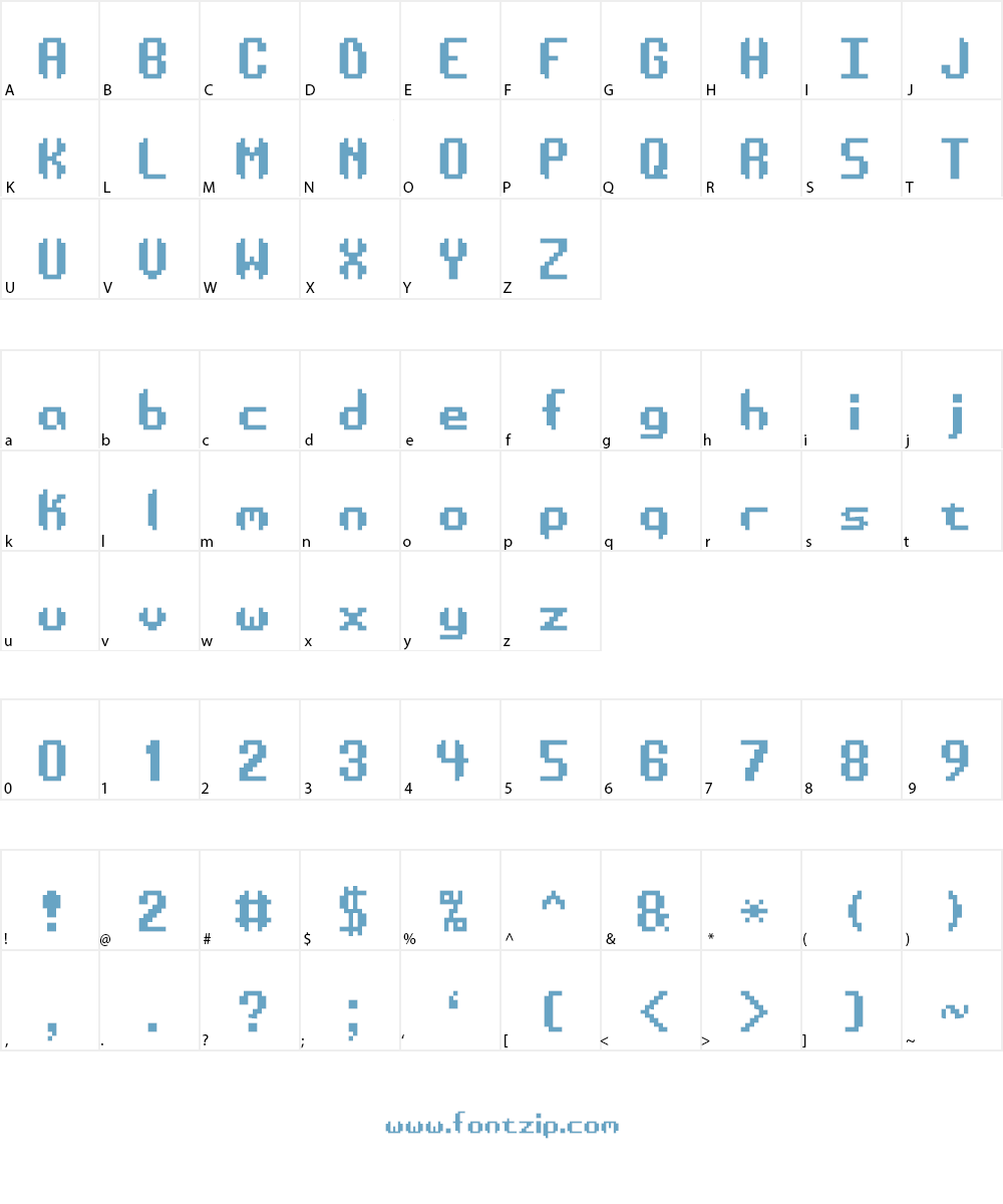 Æ Systematic TT BRK Font Character