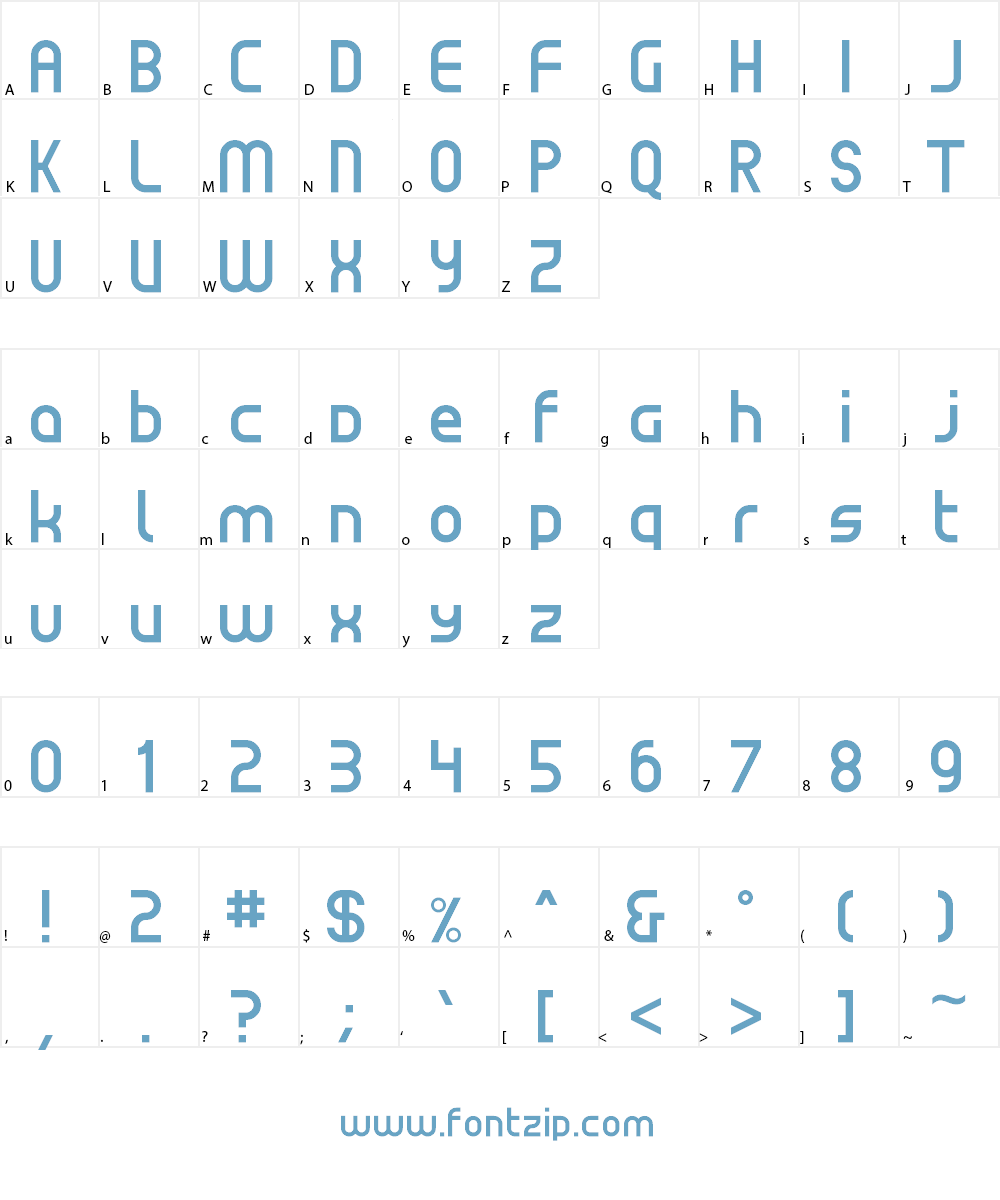 Klassiq NBP Font Character