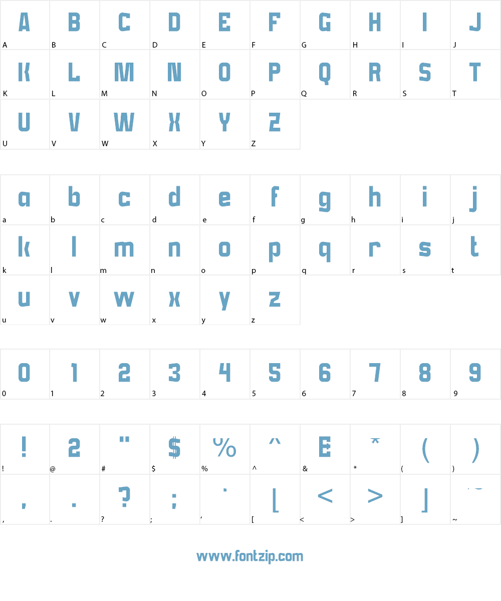 fs sor Font Character