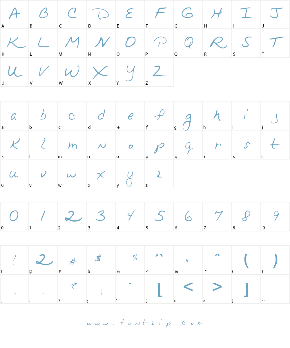 Equestrian Font Character