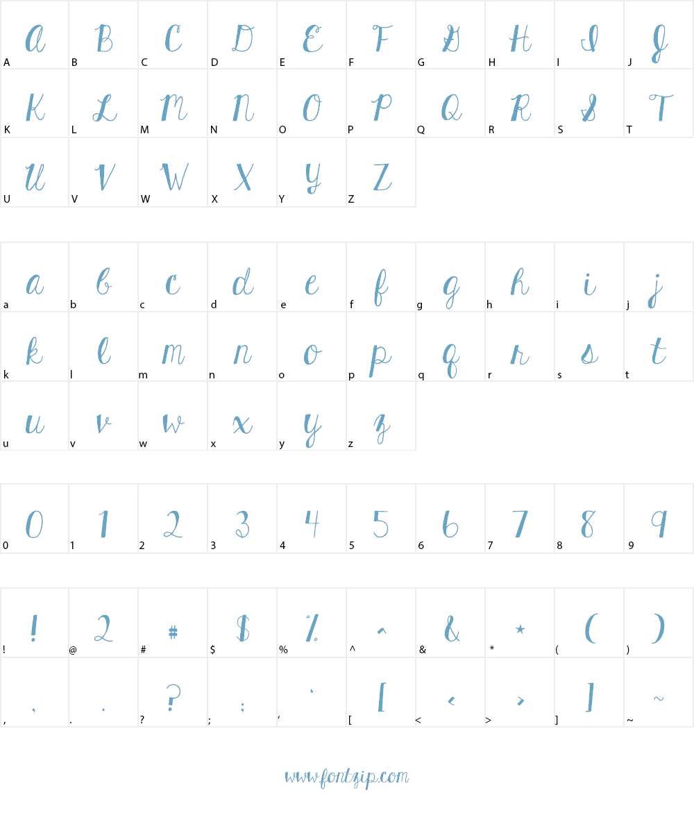 KG Hard Candy Solid Font Character