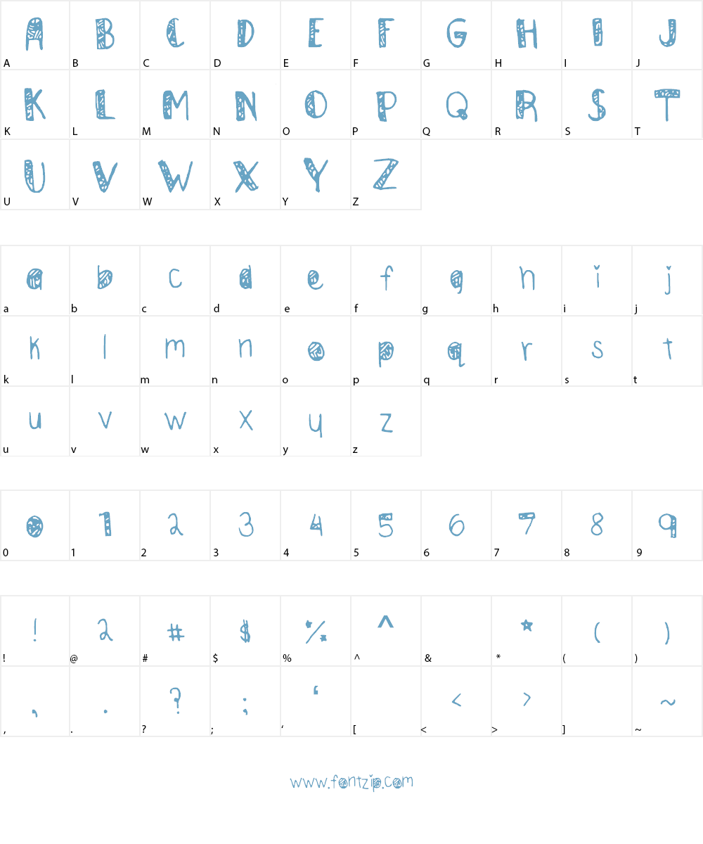 Homewrecker Font Character