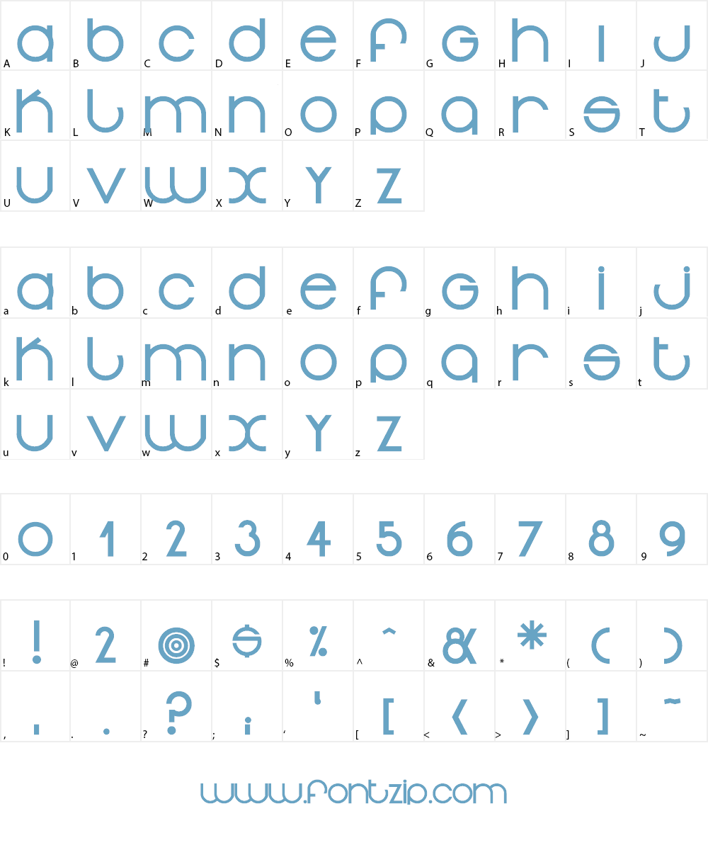 viperine Font Character
