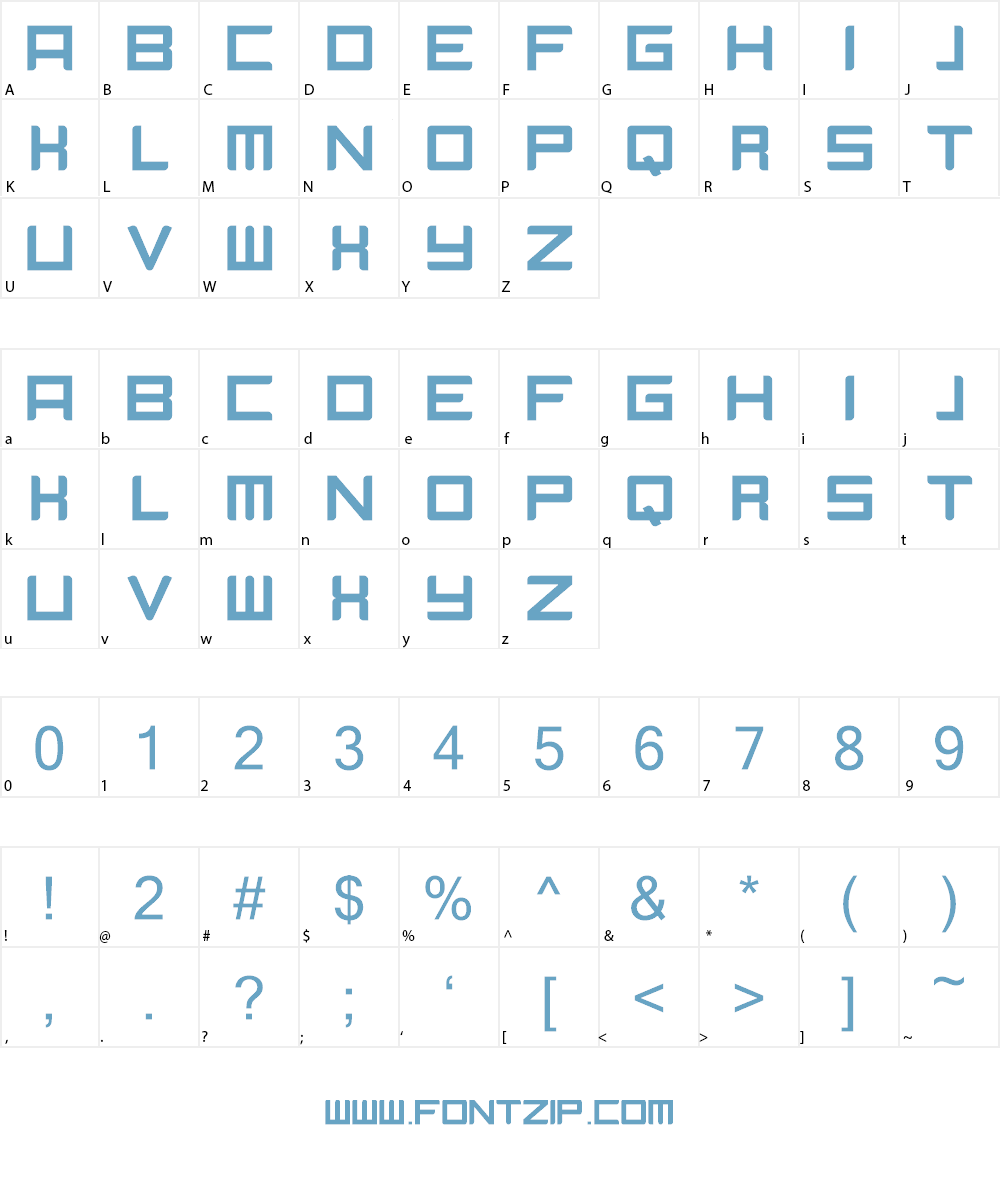 Camieis Font Character
