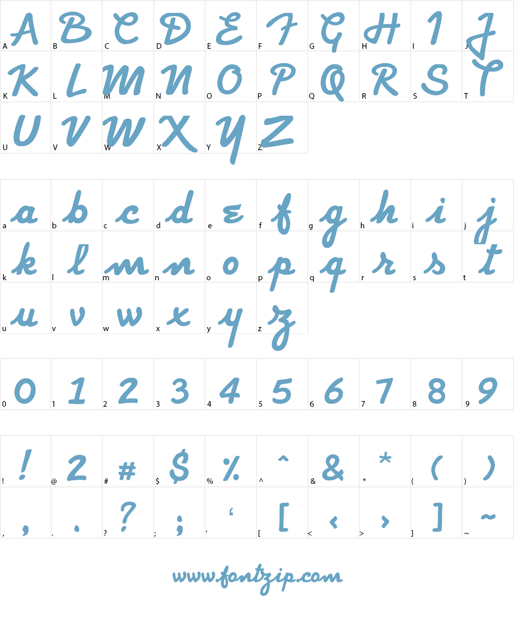 Strato Font Character