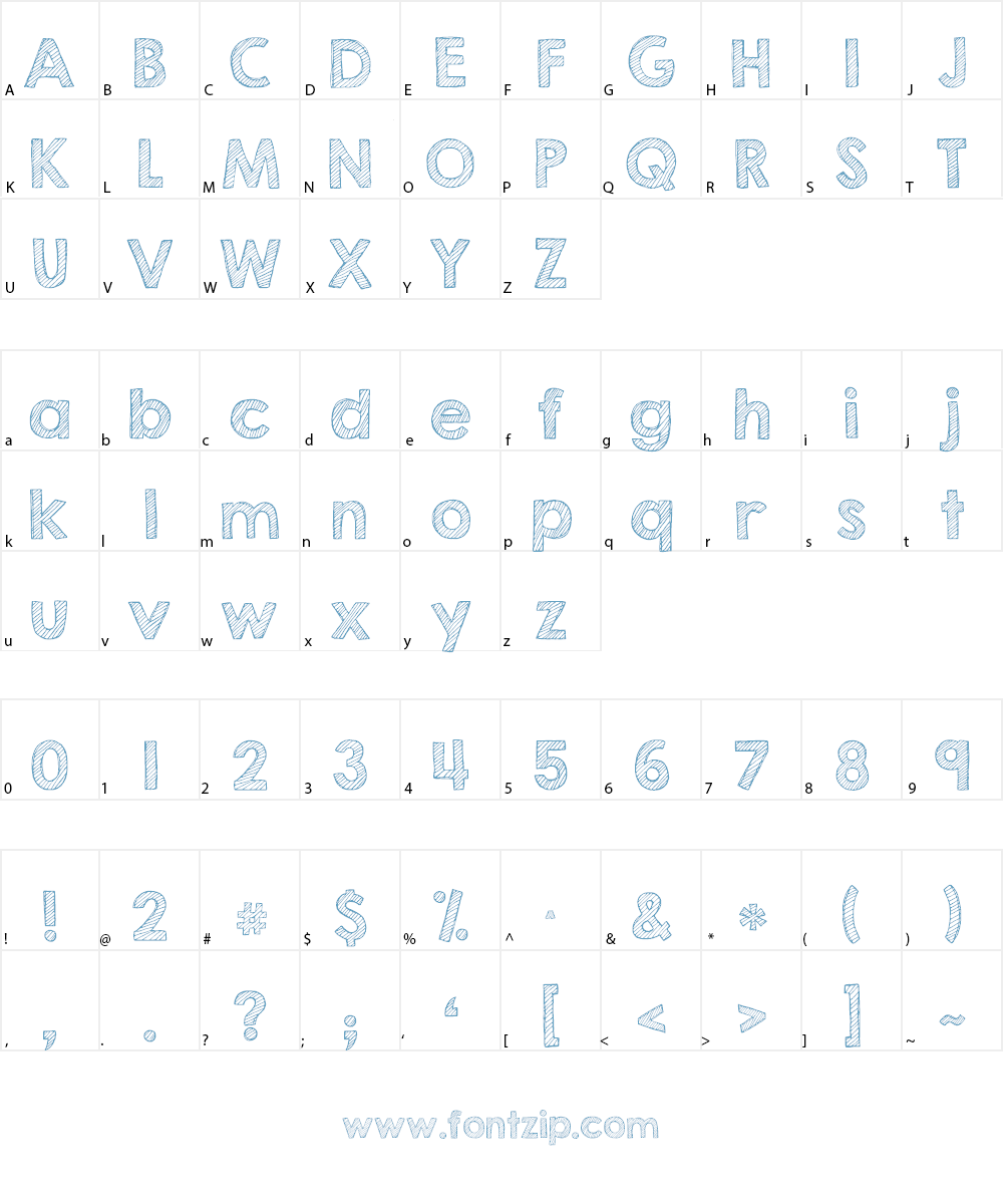 KG Second Chances Solid Font Character