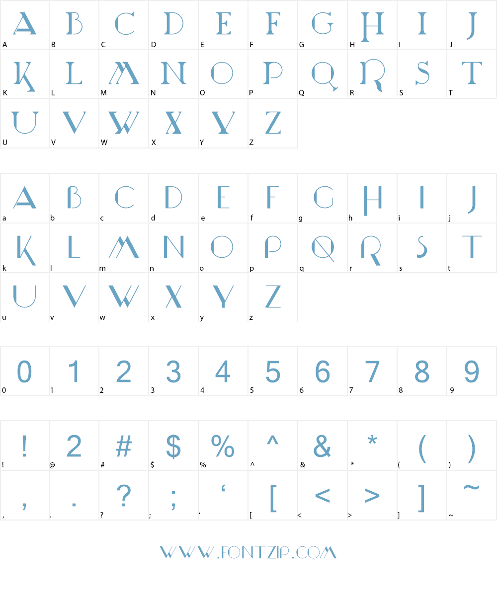 Marchesa Font Character