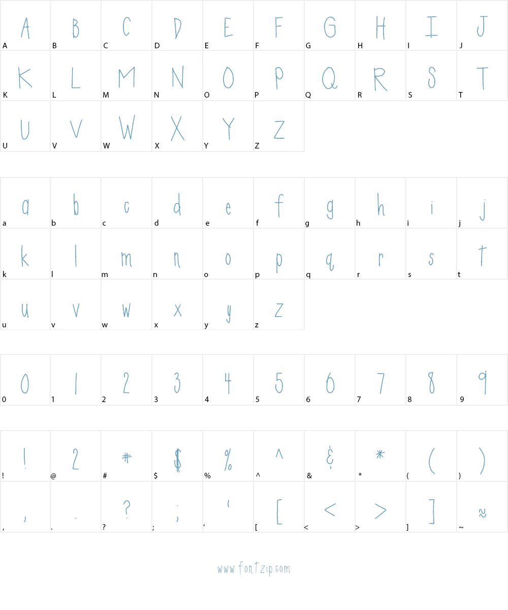 HomegirlMarnie Font Character
