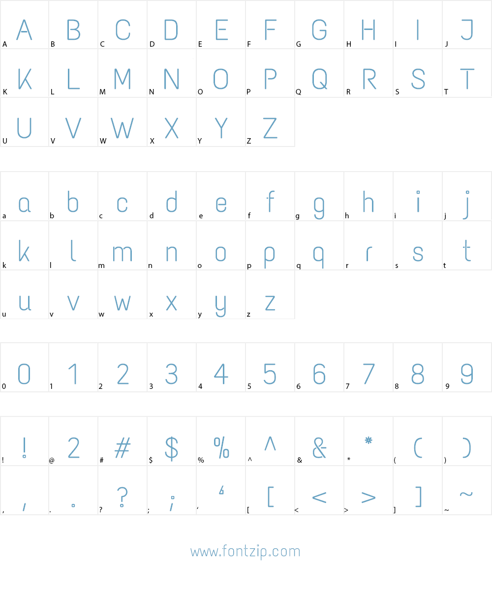 Text Me One Font Character