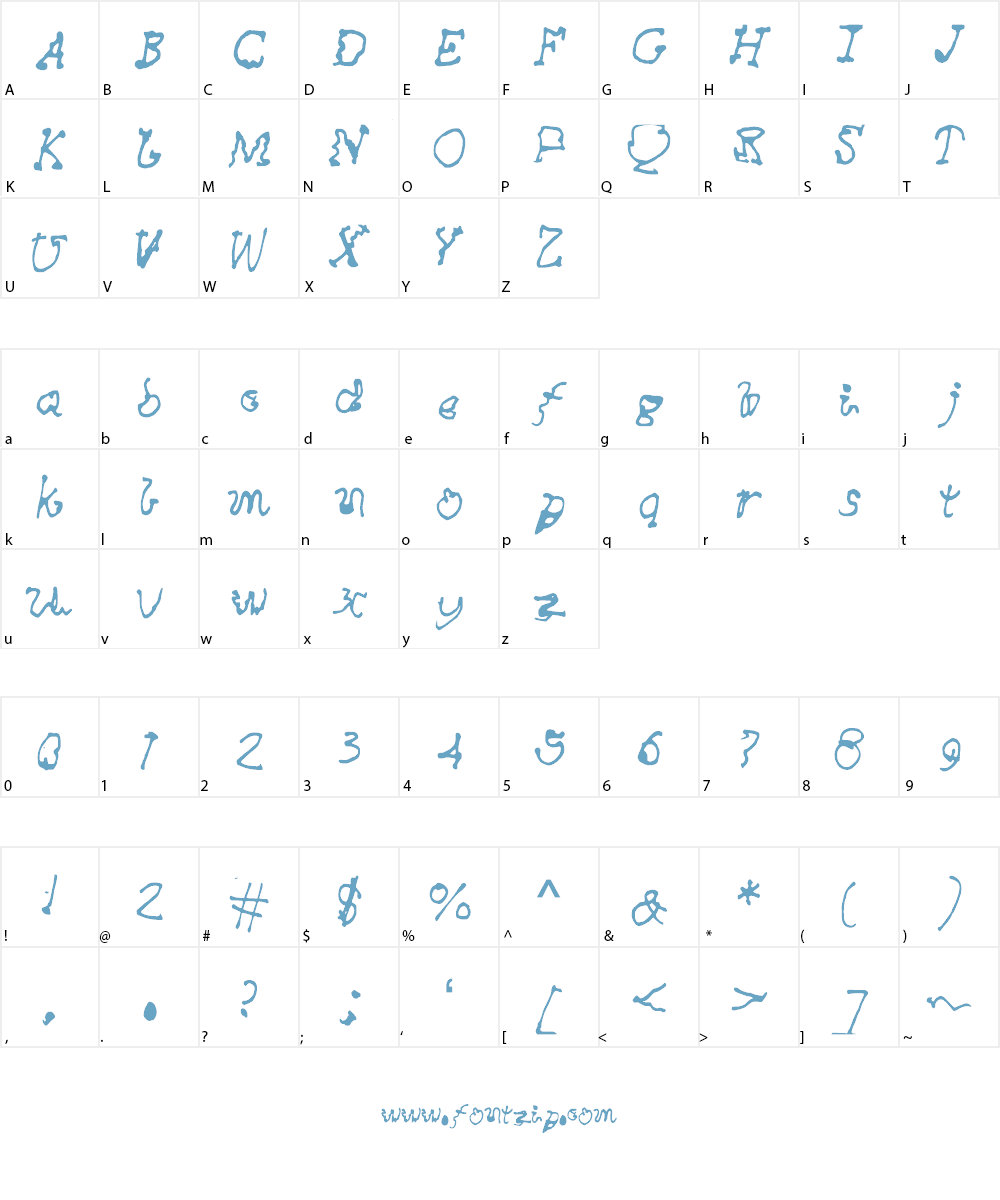 AwesomeFont Font Character