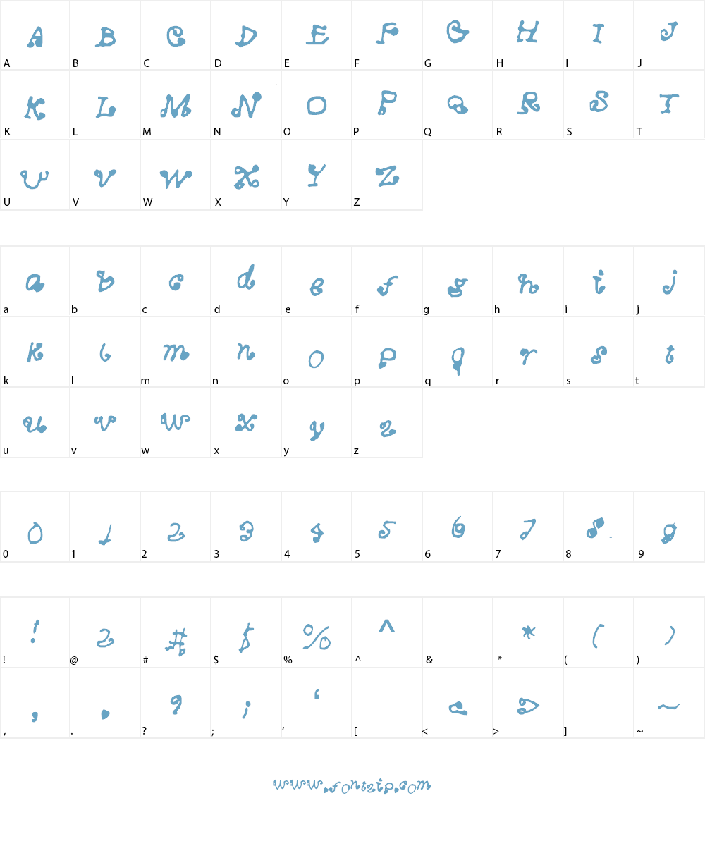 Boss Font Character