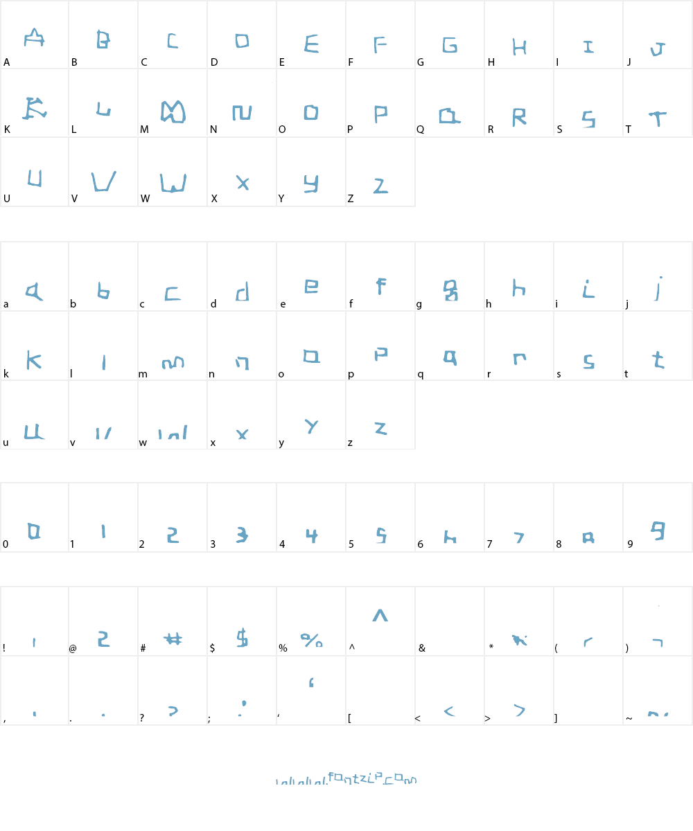 Dumplings Font Character