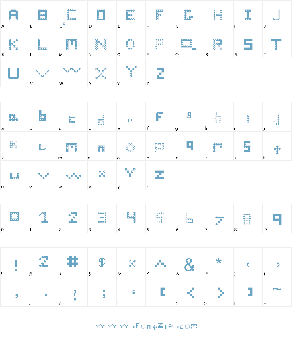 cheese Font Character