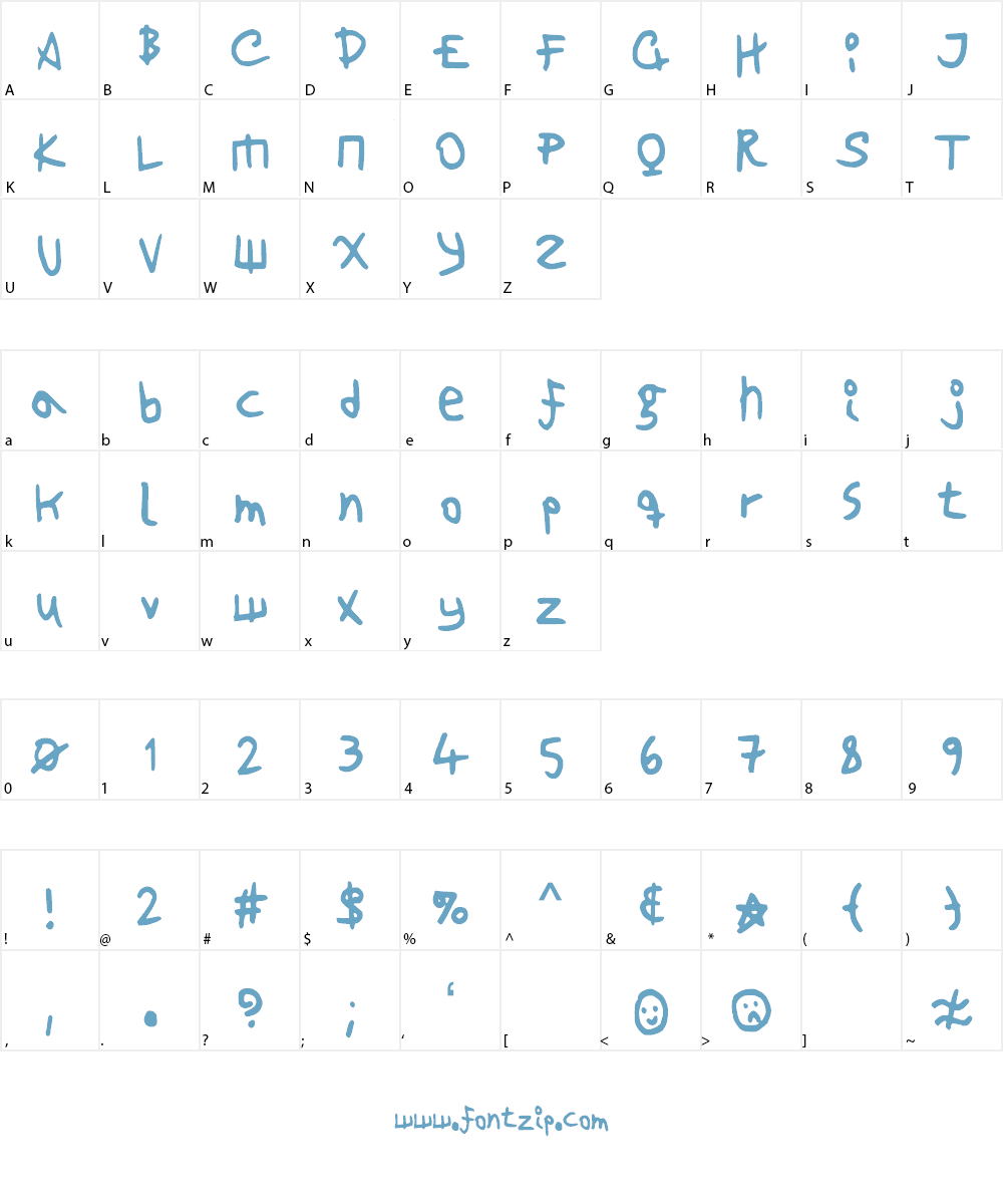 OnStrike NBP Font Character