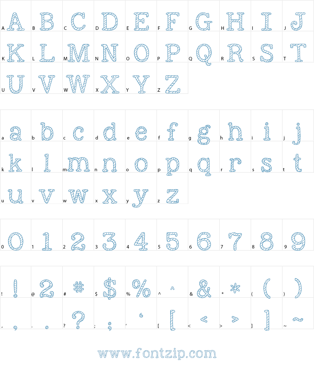 KG Next to Me Font Character