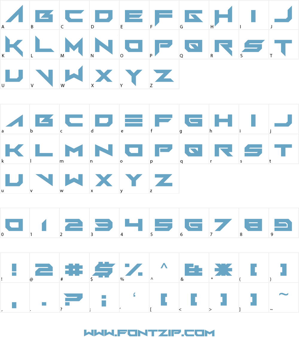 FoughtKnight Victory Font Character