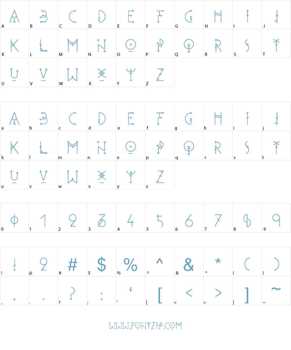 Murmur Font Character