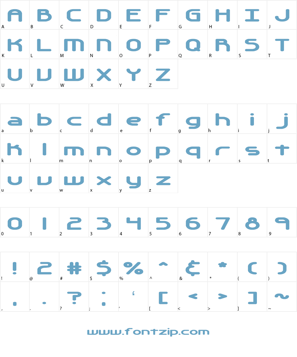 Automatica (BRK) Font Character