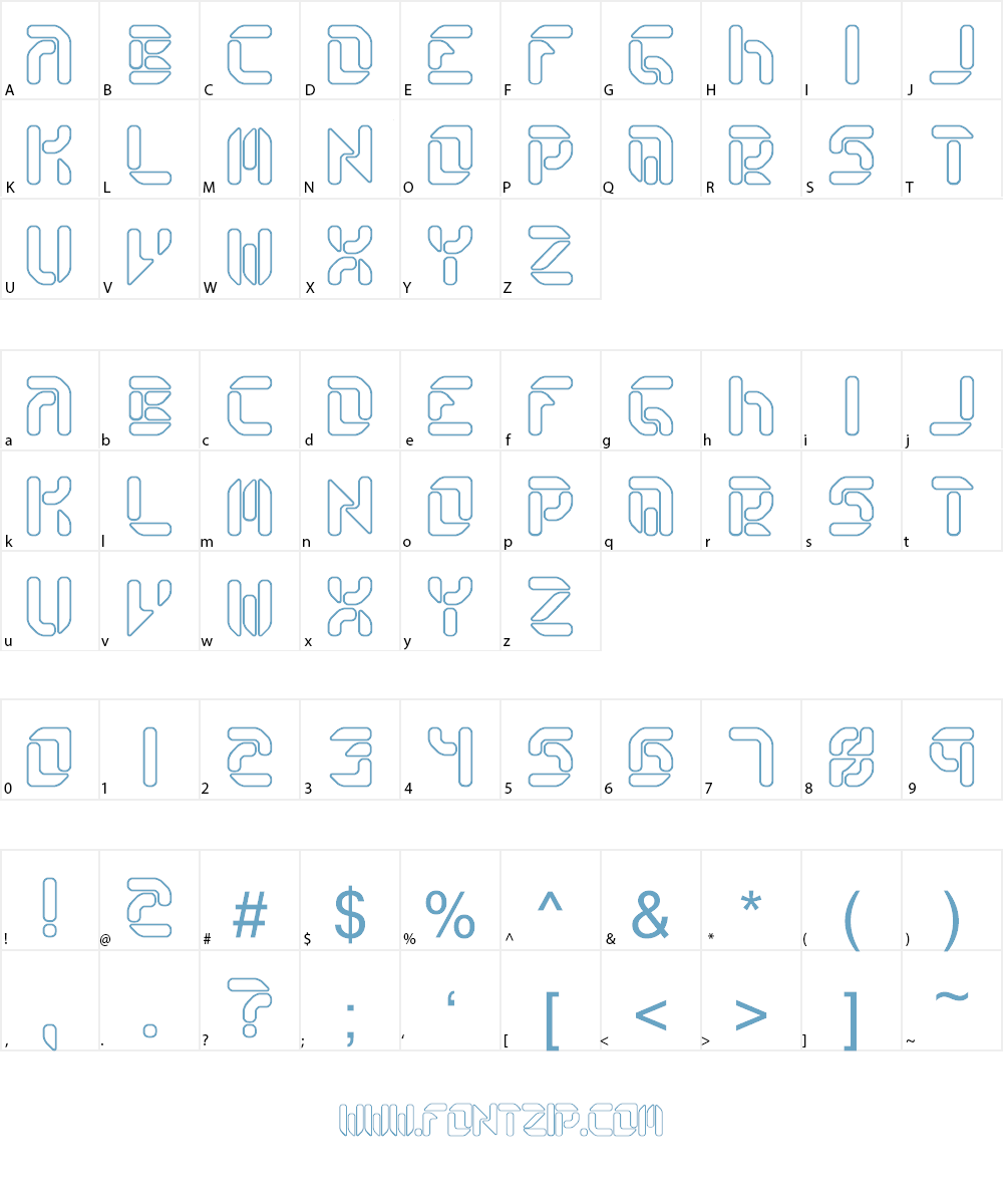 Collective (BRK) Font Character