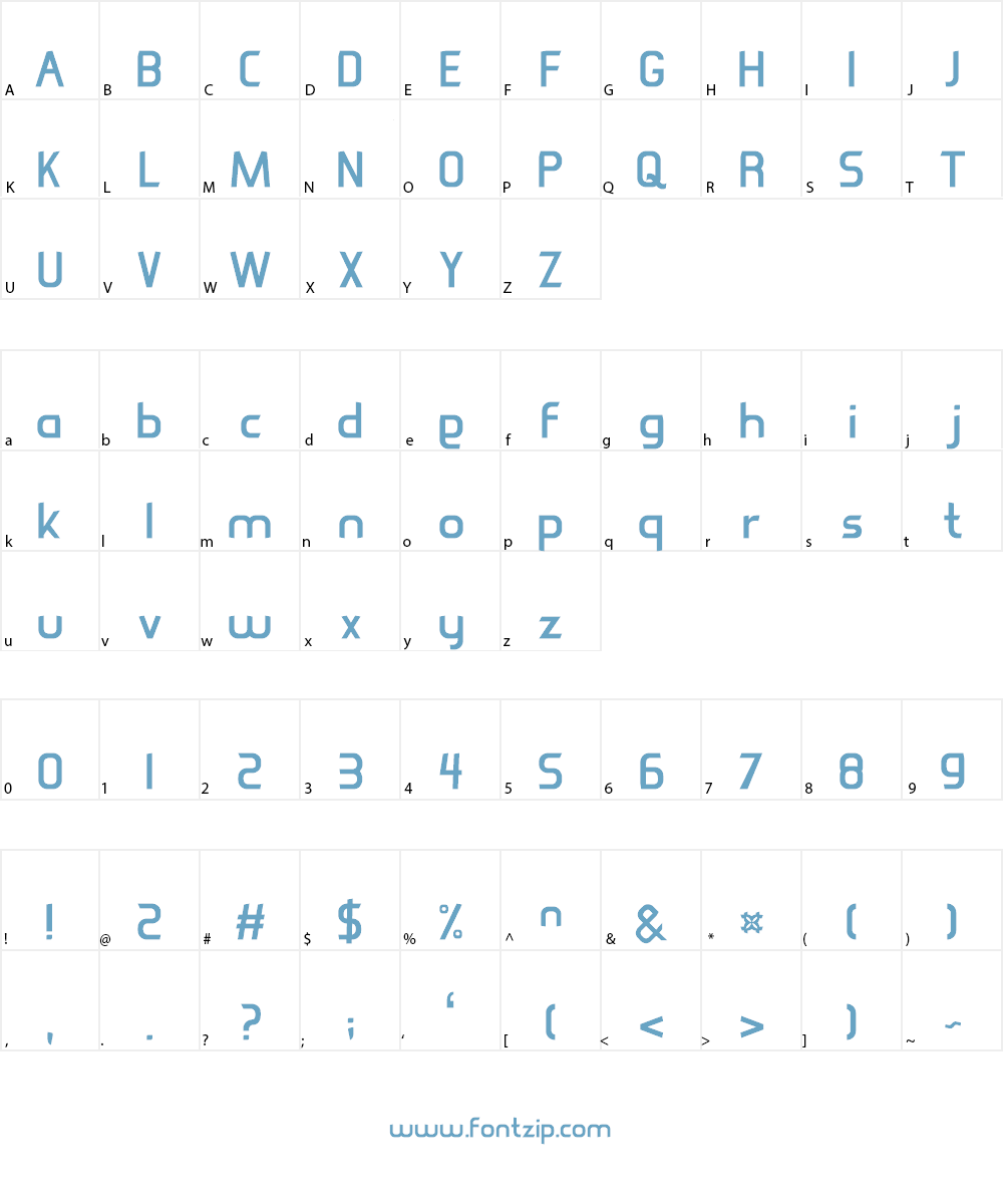 Arabic-R-2013 Font Character