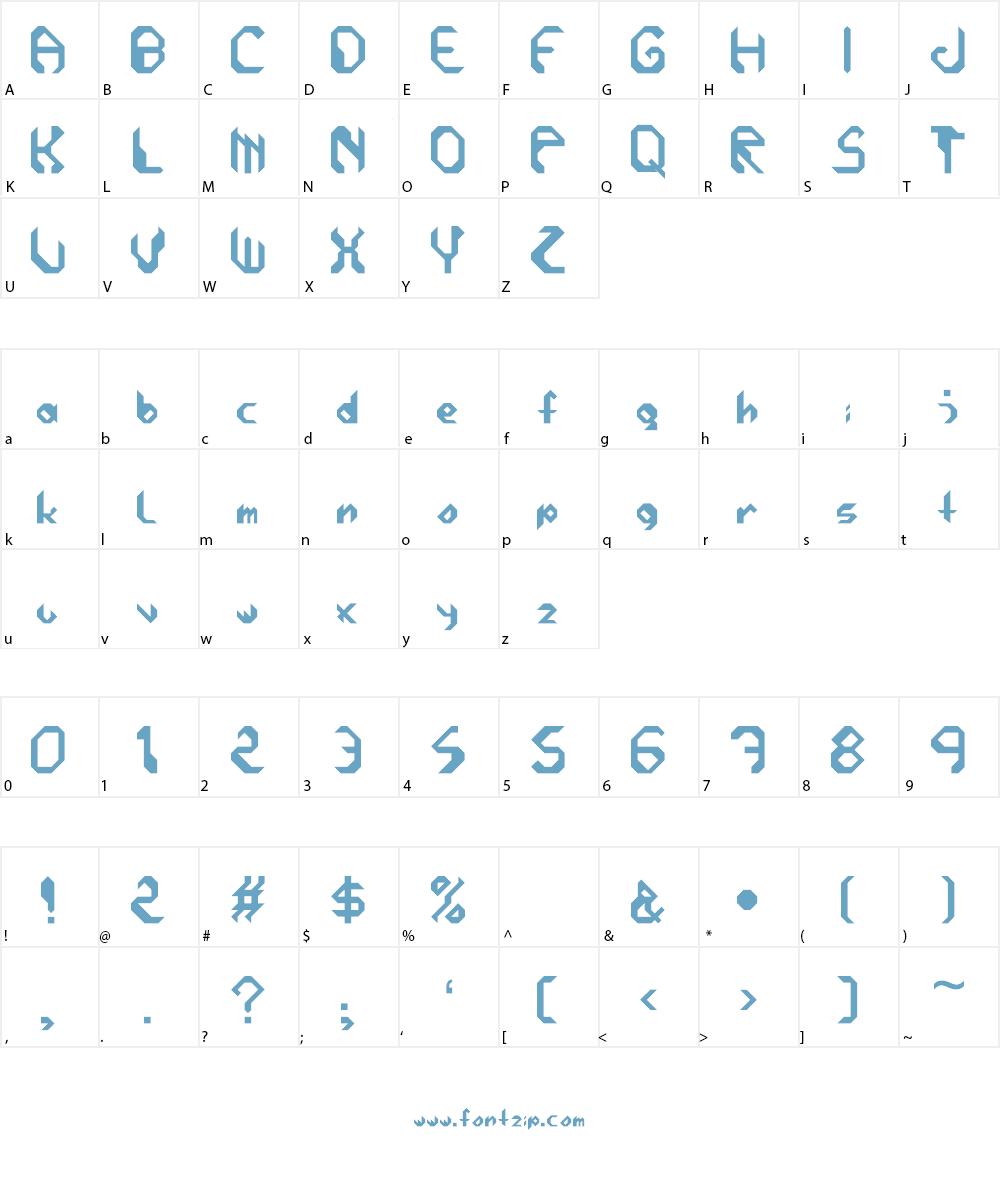vAonom Font Character