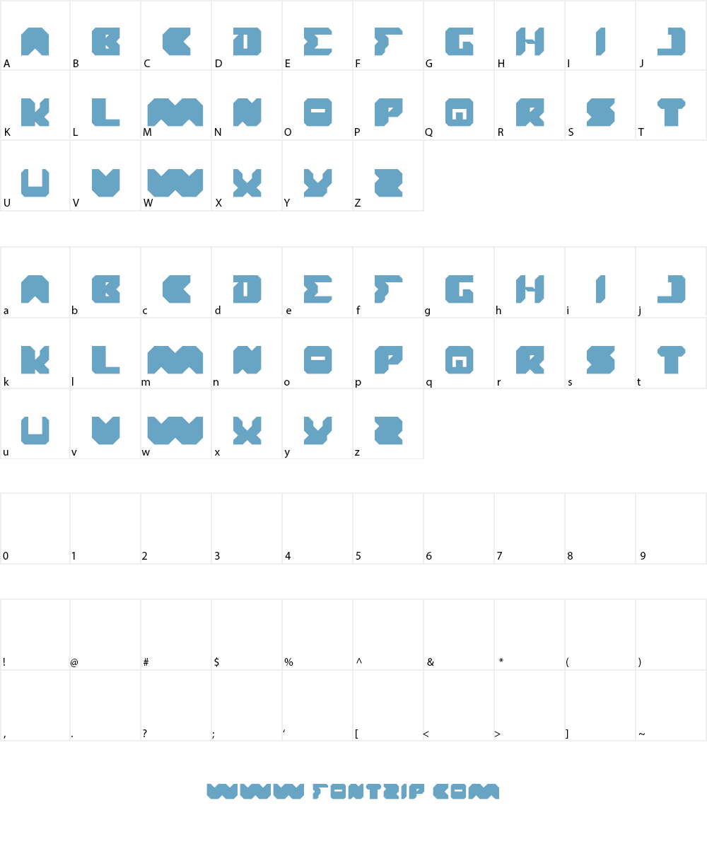 translation Font Character