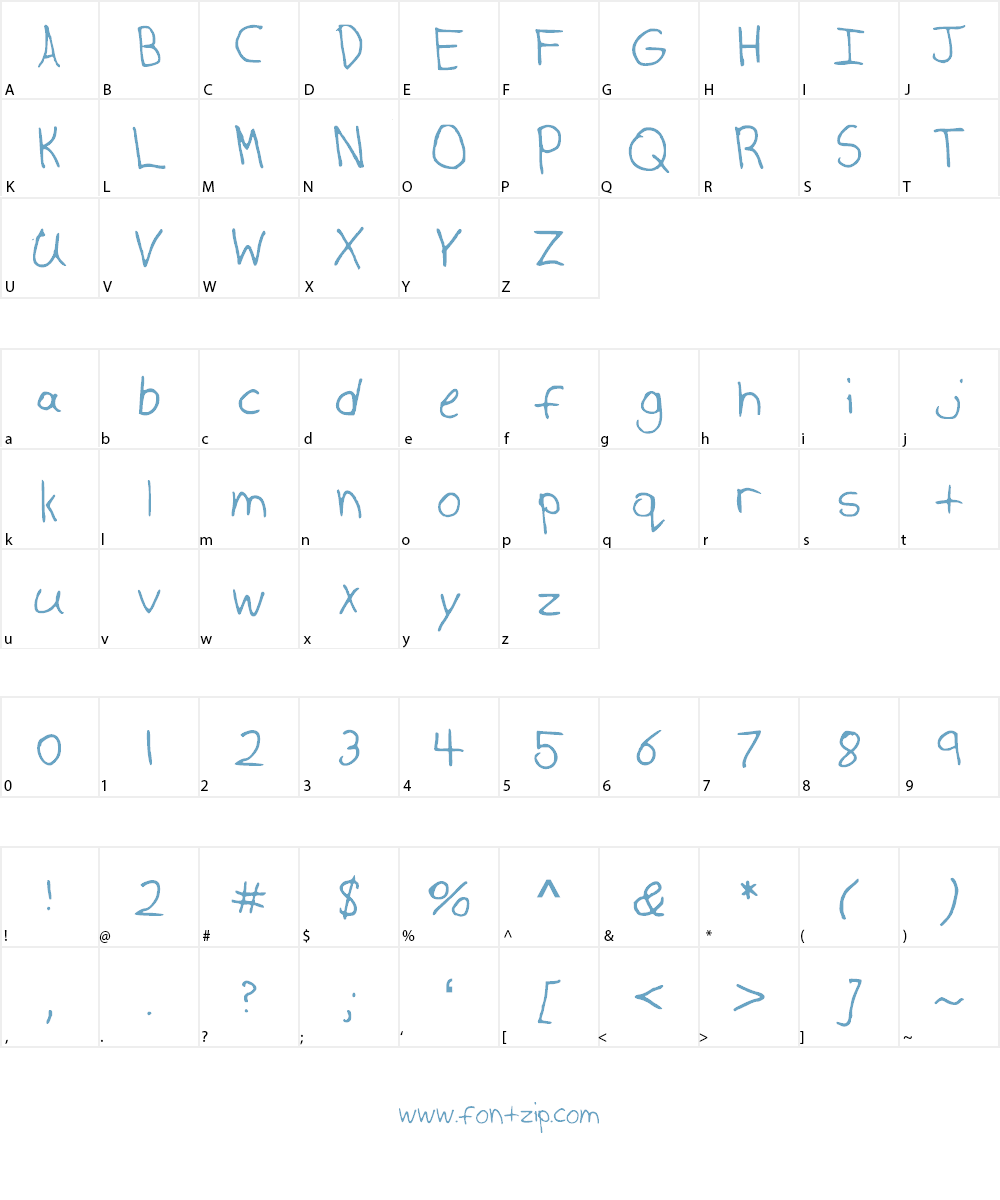 AnthonyPalmieri Font Character