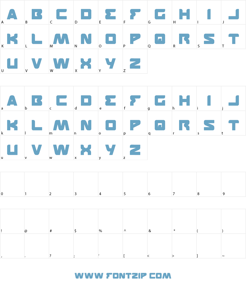 FEATURED Font Character