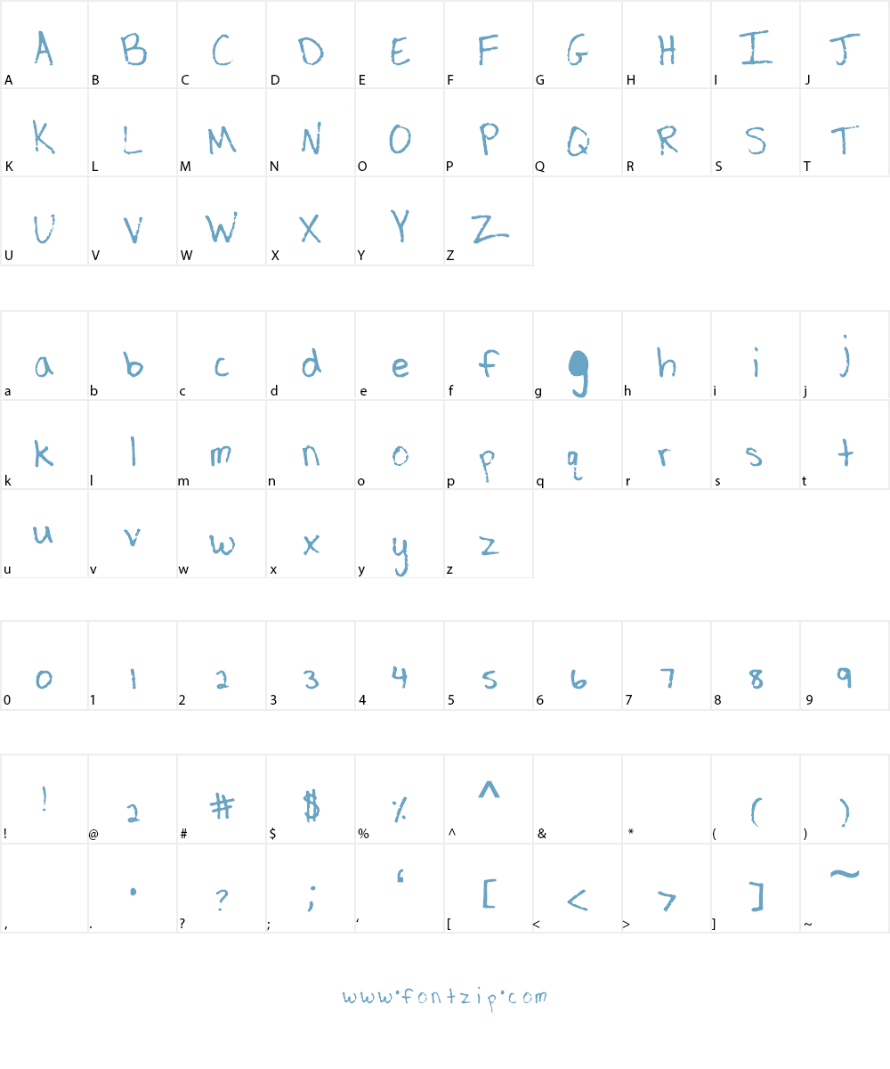 Lita Font Character