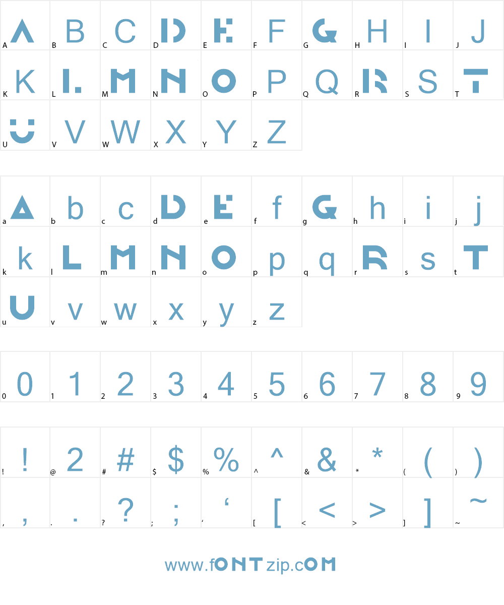 Morgante Font Character