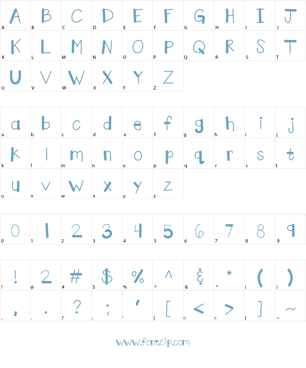 KBMaRkerFacTorY Font Character