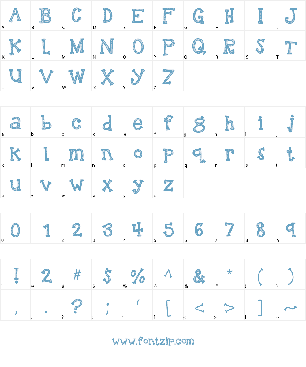KBREINDEERGAMES Font Character