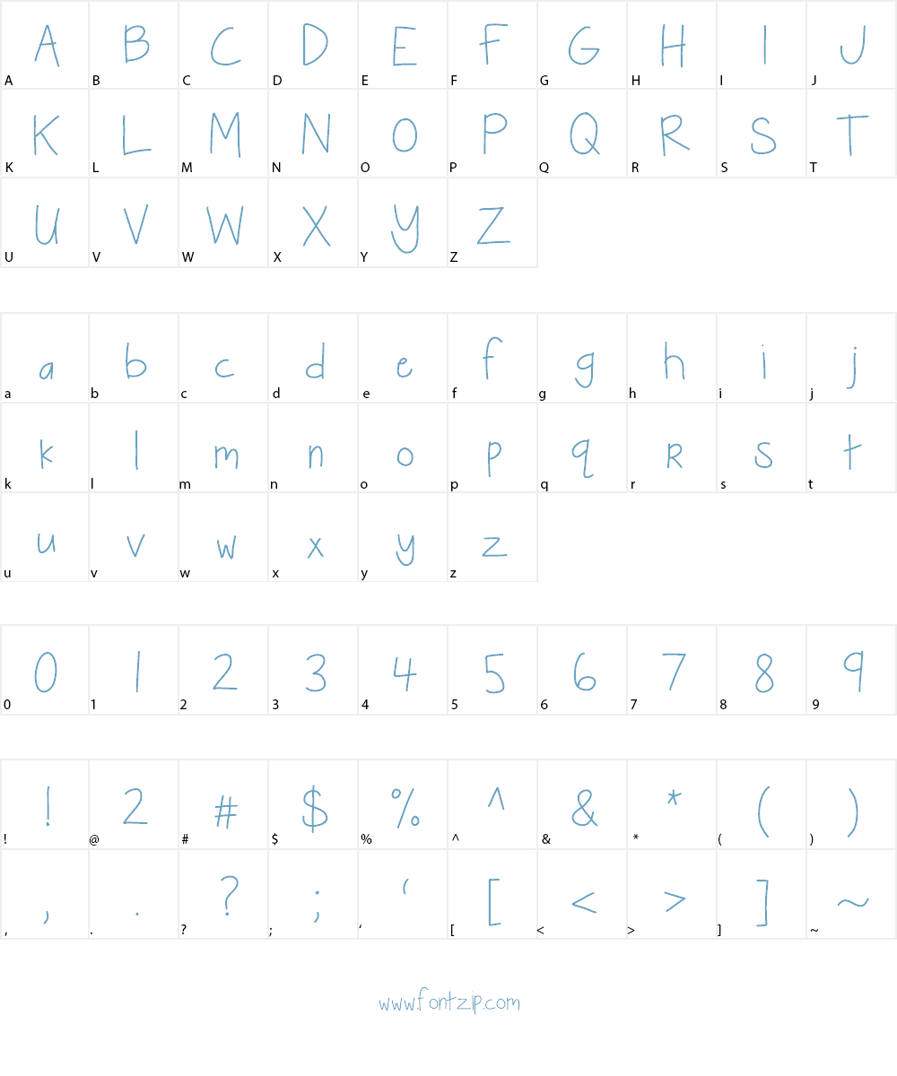 KBSeriouslyIntoHer Font Character