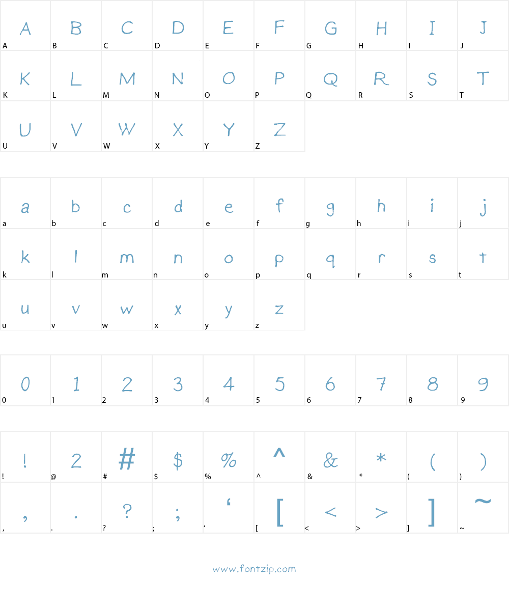 Gennaro Palmieri Formal Font Character
