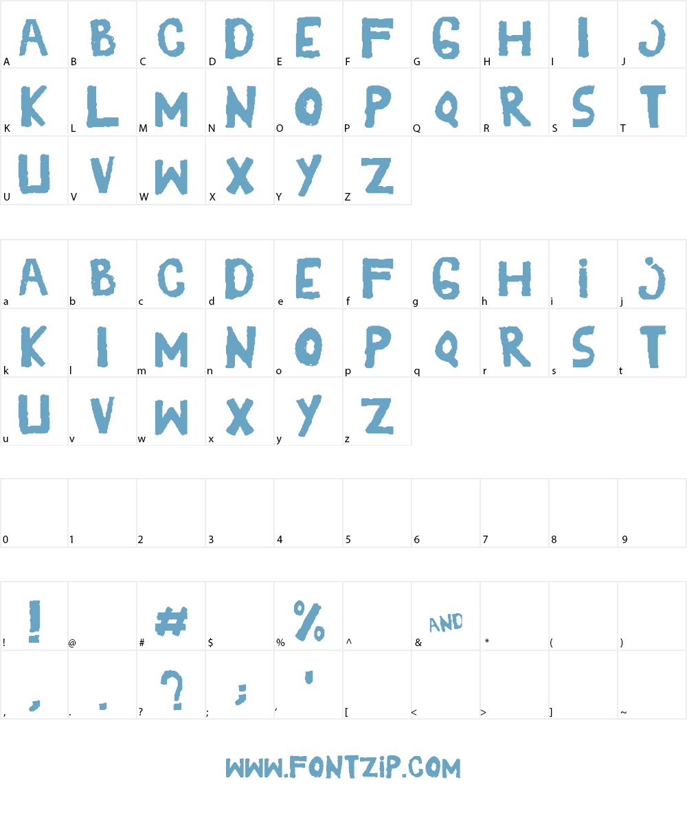 YES! Font Character
