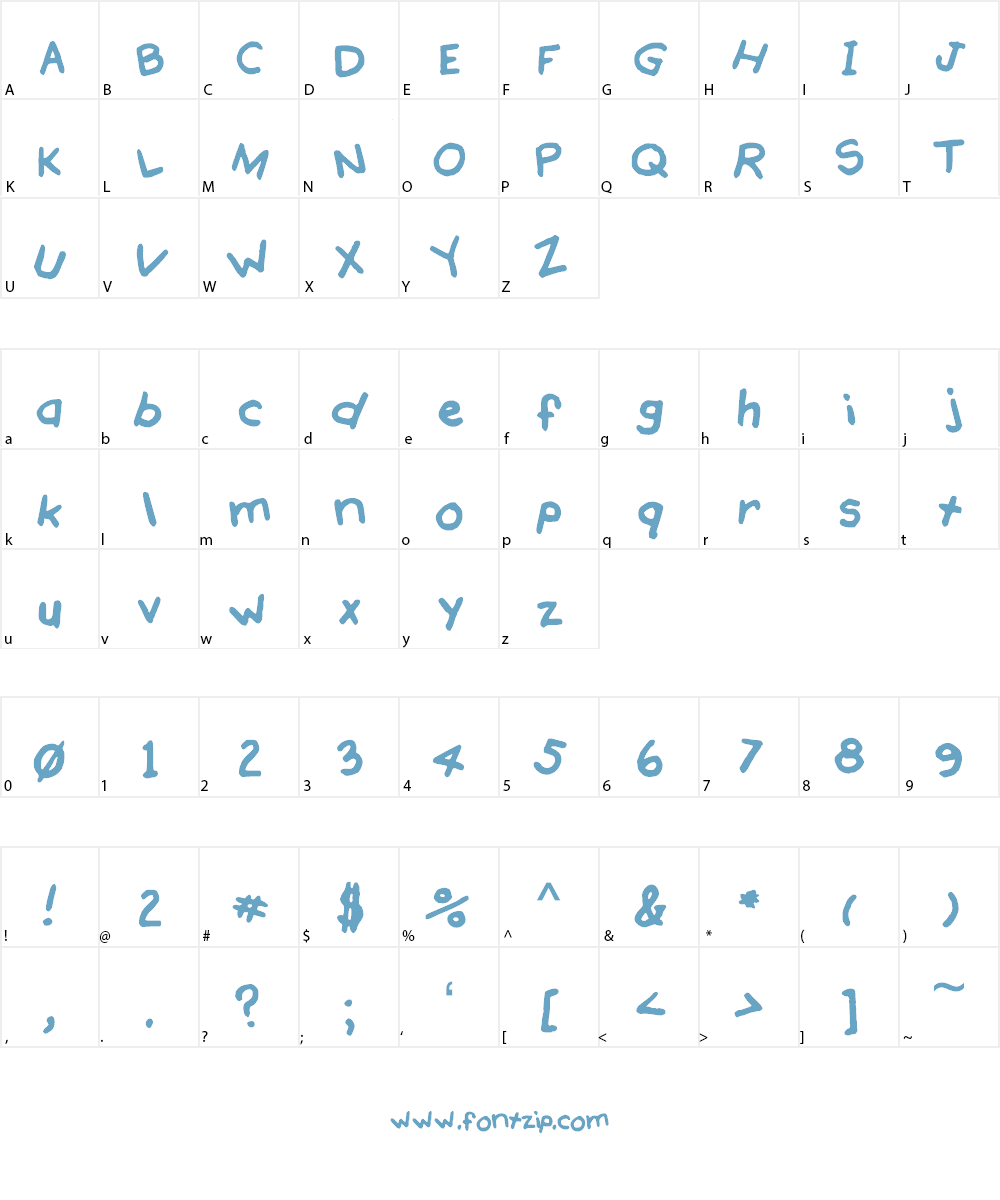 FontPunk.com Font Character