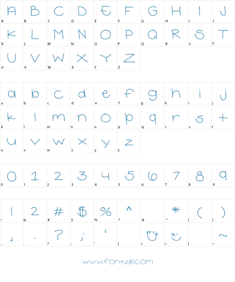 IAteTooMuch Font Character