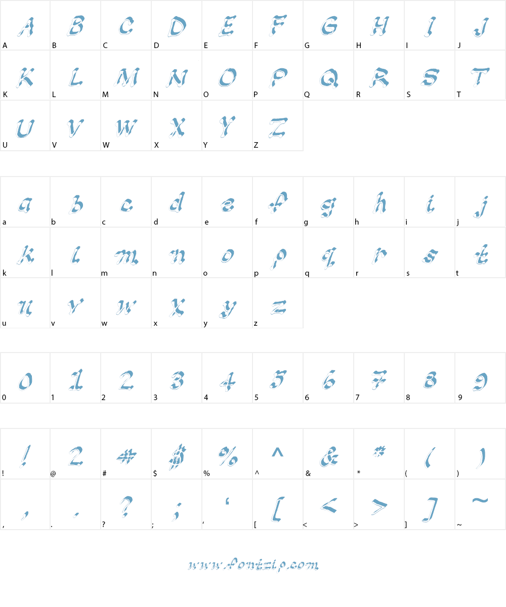 GennaroPalmieriDots_3D Font Character