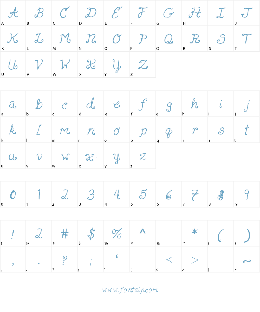 Cinderella Font Character