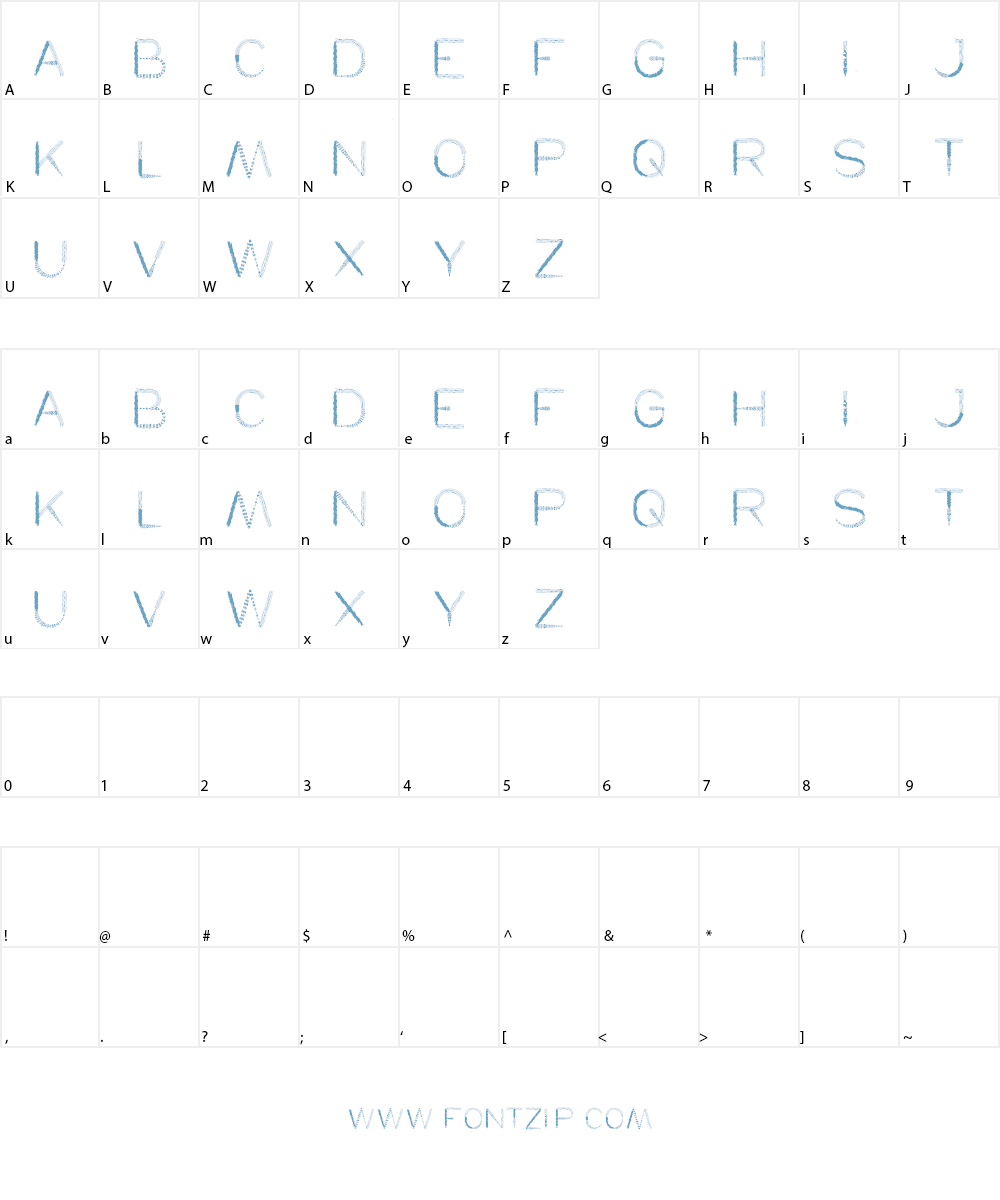 herbalism Font Character