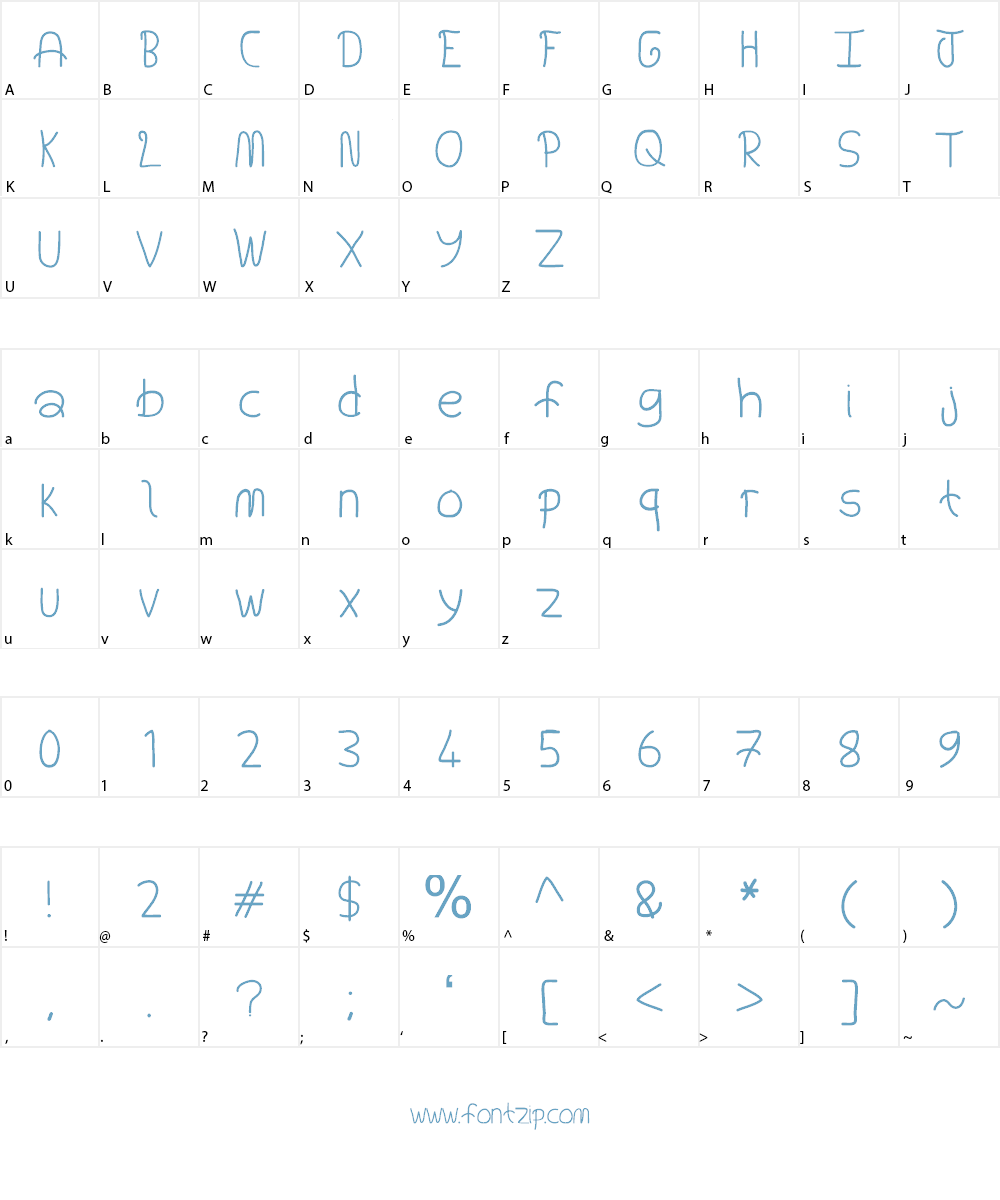 You're Still The One Font Character