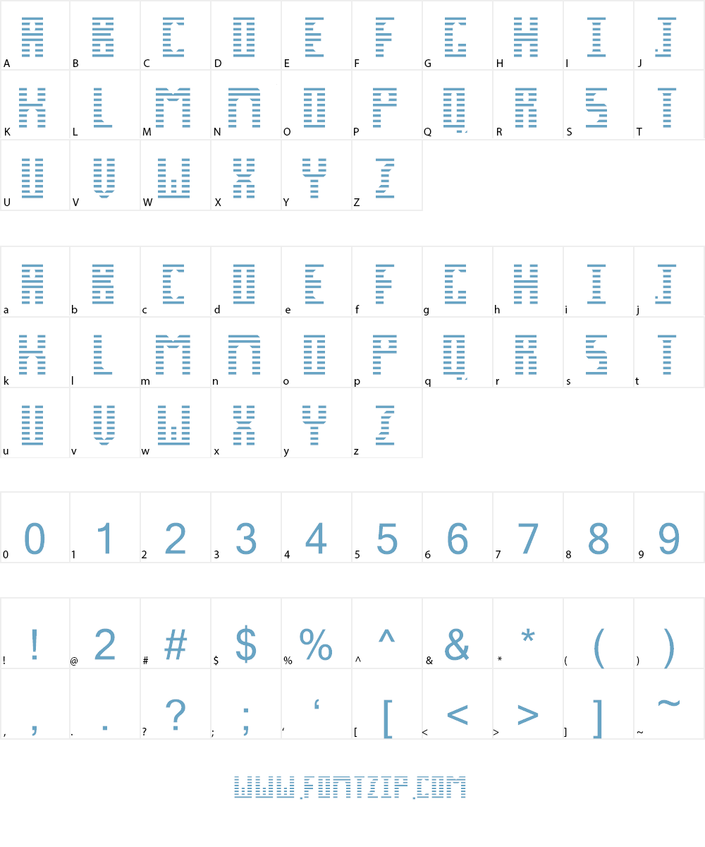 Pixel Spyder 2.0 Font Character