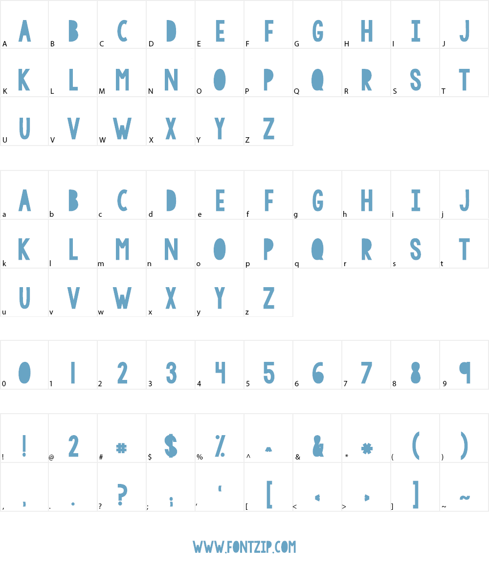KG BLESS YOUR HEART Font Character