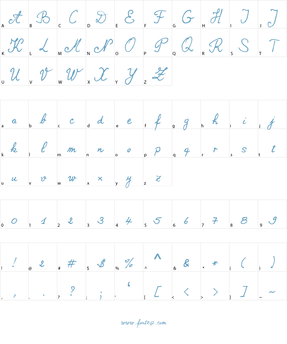 new Bernard Font Character