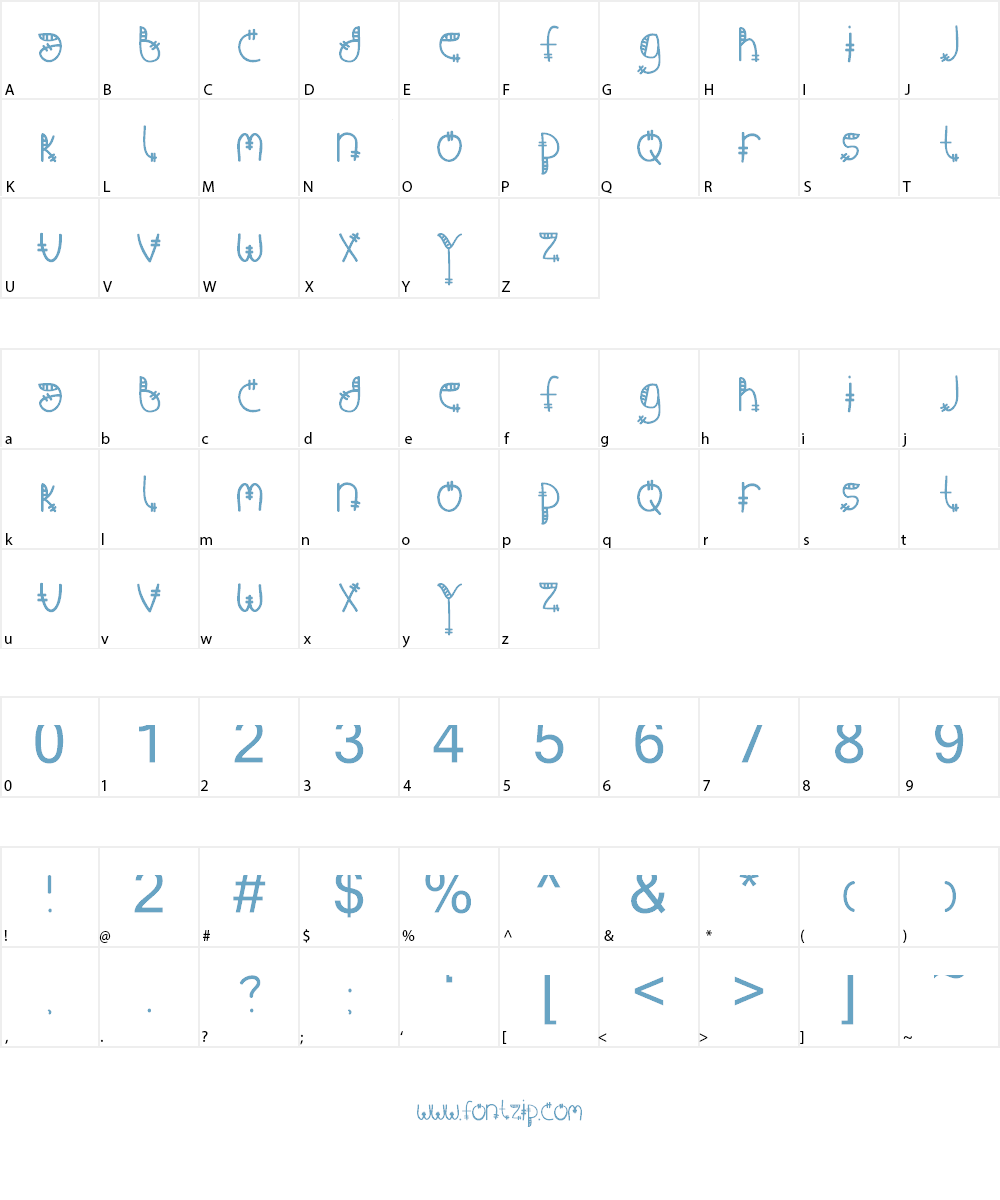 South Font Character