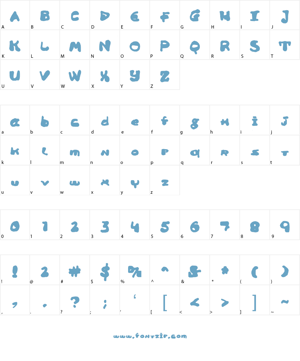 Area 51 UFO Font Character