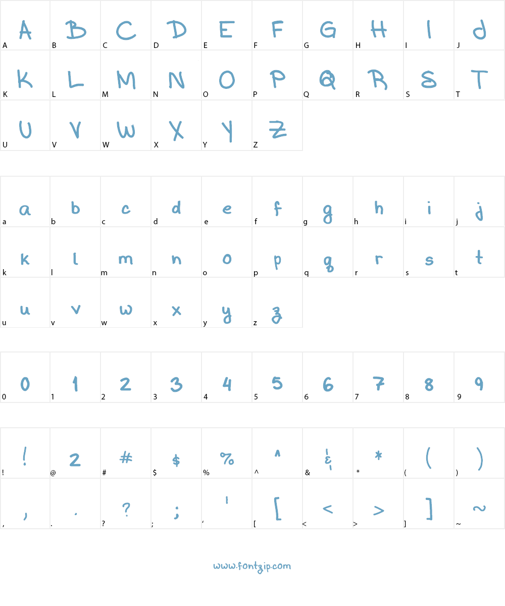 avia Font Character