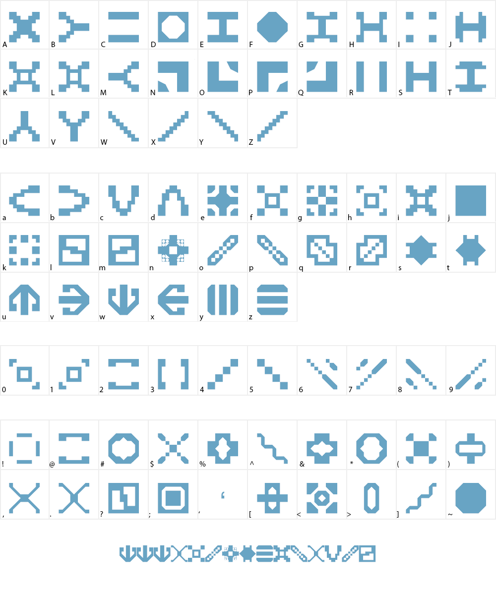 Builder2 Font Character