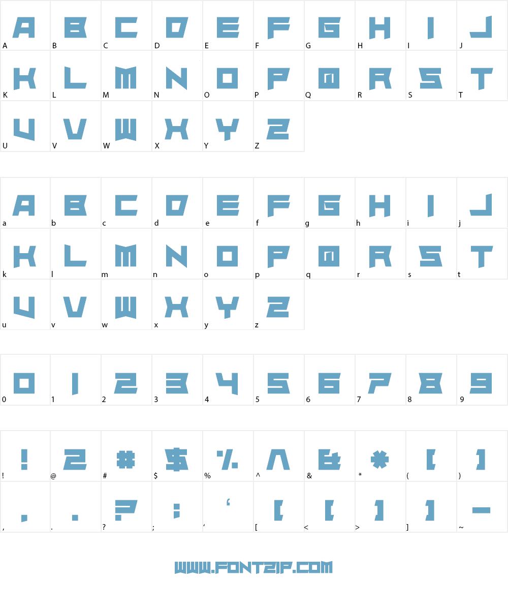 Superdie Font Character