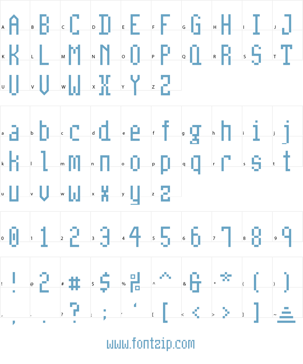 CasaleFinale NBP Font Character